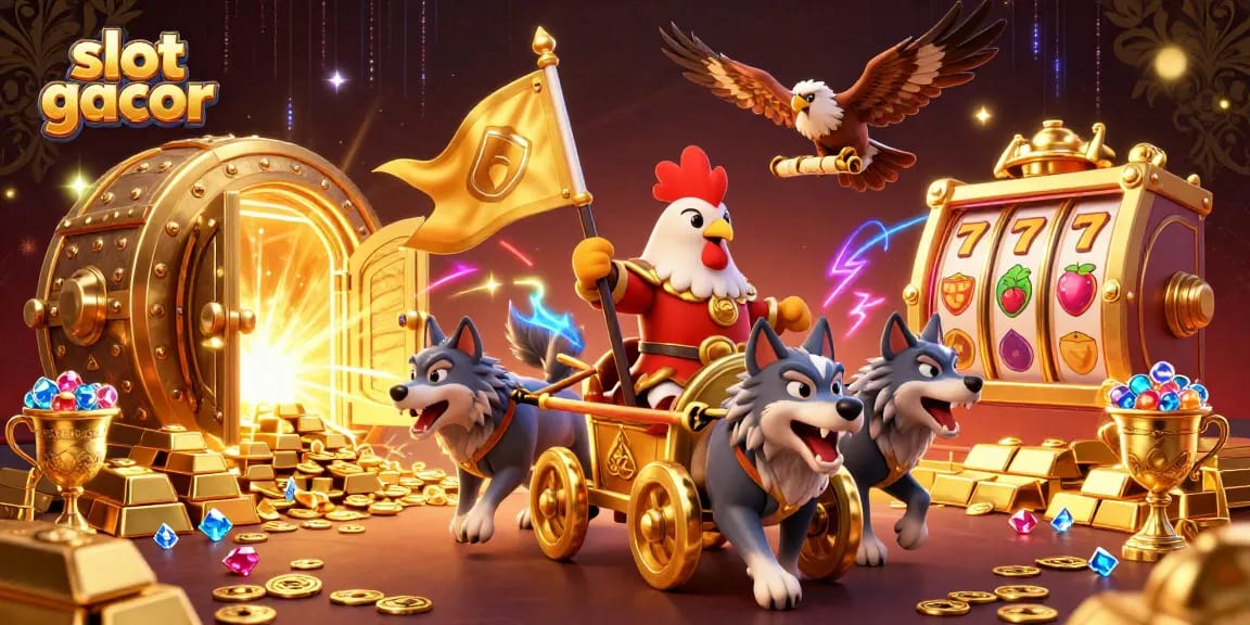 Slot gacor membawa keberuntungan dengan simbol keberuntungan dan harta karun yang berkilau