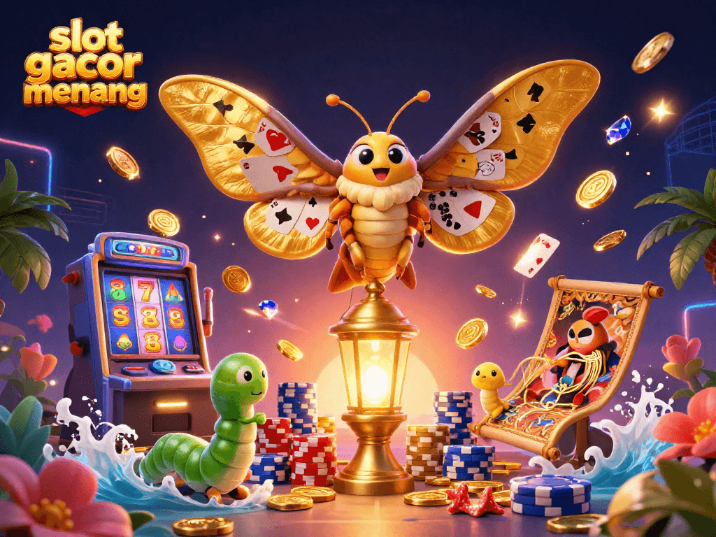 Experience thrilling gameplay with slot gacor gampang menang, showcasing vibrant 3D illustrations of winning elements