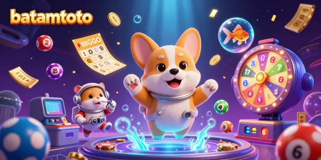 Menangkan permainan di batamtoto dengan corgi astronot, hamster kontrol misi, dan ikan mas!