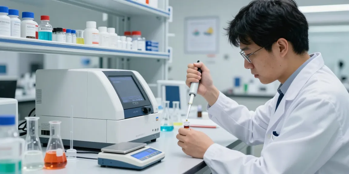 Buy BPC-157 online in a professional lab setting with precise measurements and research-grade standards.