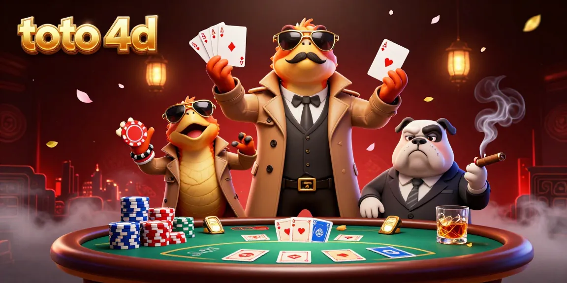 Dapatkan keberuntungan bermain toto 4d dengan raptors di kasino yang penuh warna.