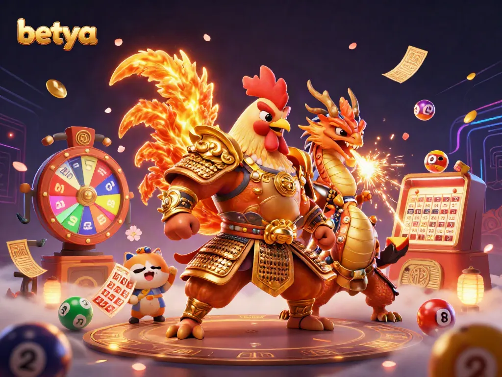 Experience thrilling gameplay at betya with dynamic lottery balls and exciting characters.
