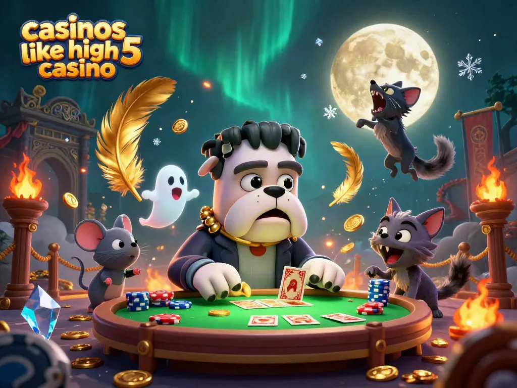 Engage in thrilling gameplay at casinos like high 5 casino with vibrant 3D characters.