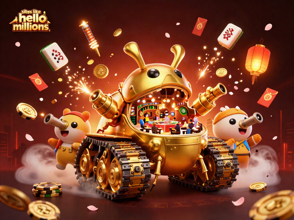 Experience play with sites like hello millions featuring a vibrant casino scene and dynamic game elements.