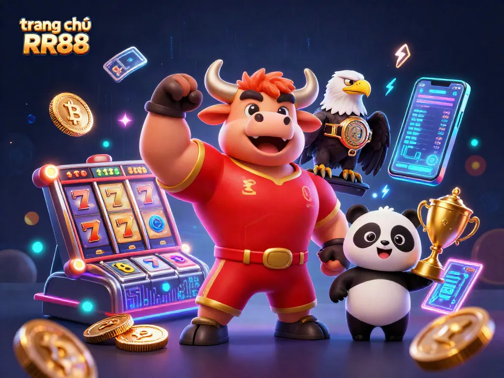 Experience excitement at trang chủ RR88 with slots, trophies, and dynamic gaming elements.