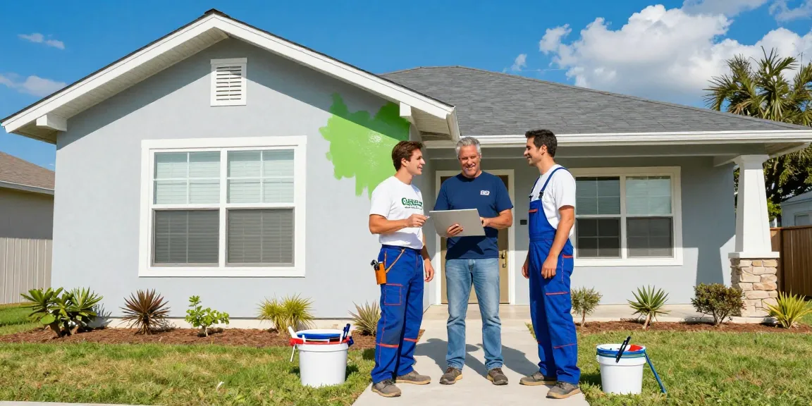 Texas painting contractors skillfully transforming residential spaces with trusted local services.