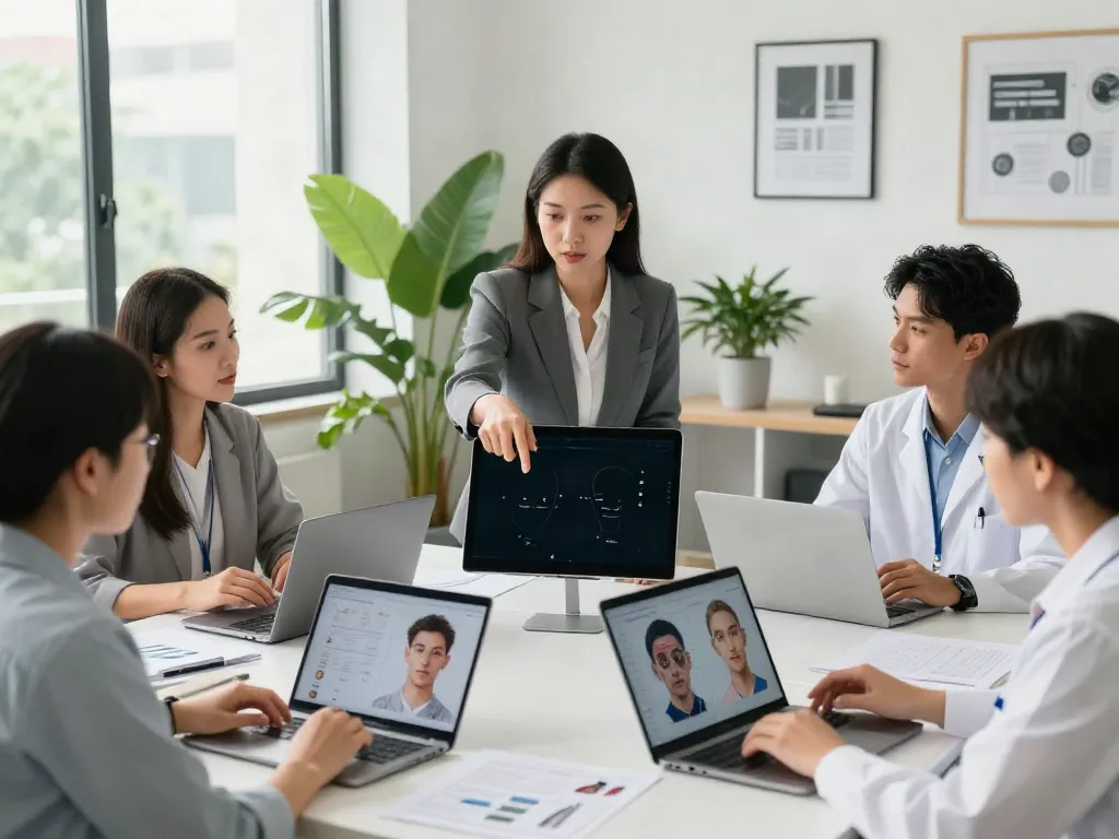 Experts discussing alternatives to QOVES in a modern workspace.