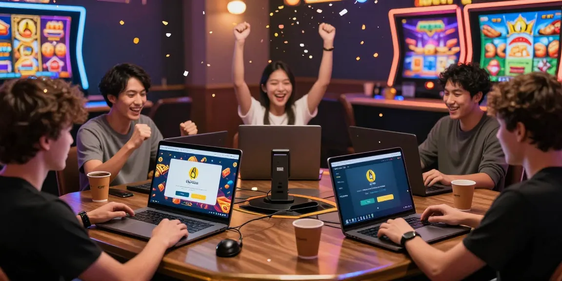 Exciting scene of gamers using QQMacan login for online games, enjoying vibrant graphics and community spirit.
